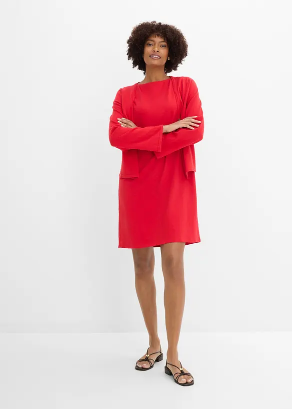 Robe en jersey coton extensible, bonprix