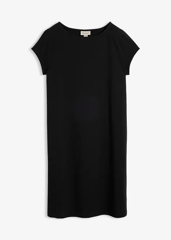 Shirtkleid aus elastischem Baumwoll-Mix, bonprix