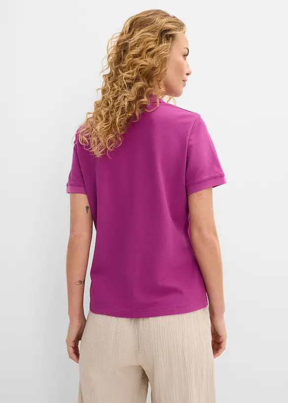 Piqu&eacute;-Poloshirt aus reiner Bio-Baumwolle, bonprix