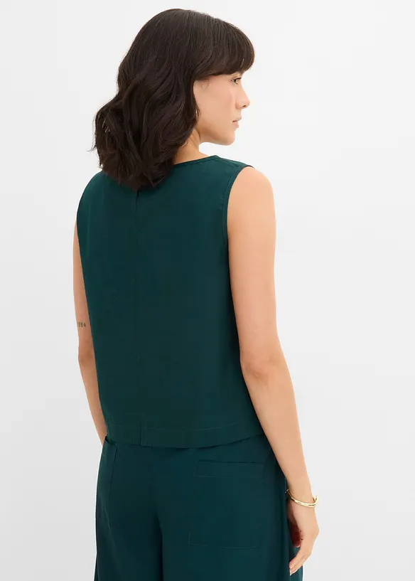 Top sans manches 100% coton, bonprix