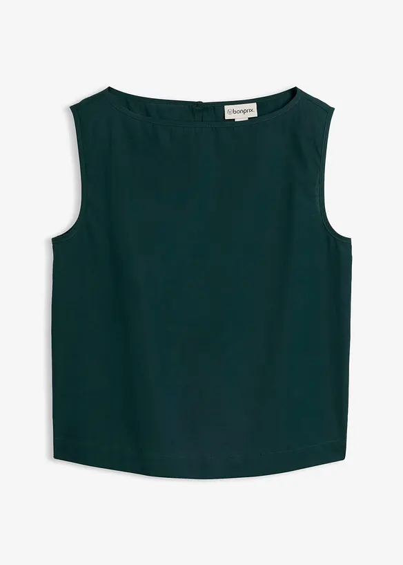 Top sans manches 100% coton, bonprix