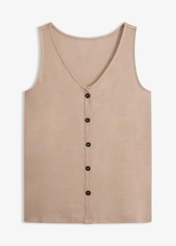 Top mit Knopfleiste, bonprix