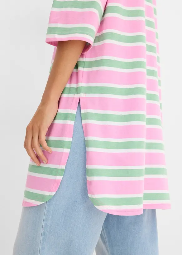 Oversize-Longshirt aus reiner Bio-Baumwolle, bonprix