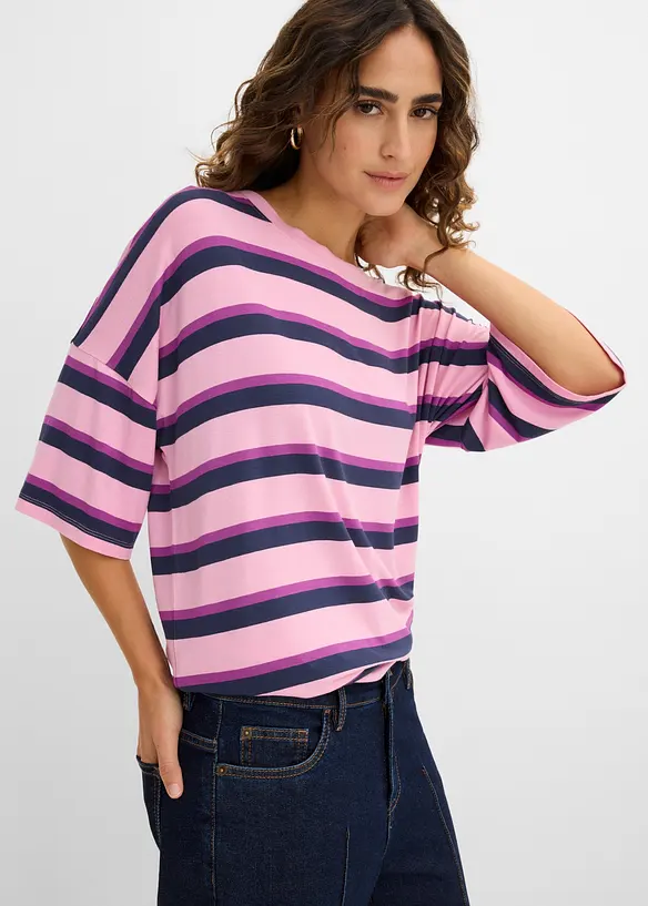 T-shirt oversize en viscose fluide, bonprix