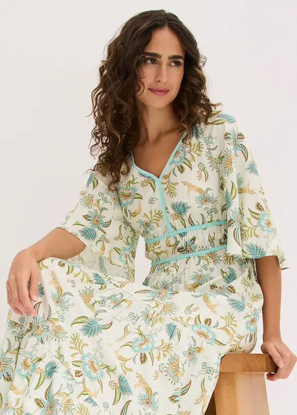 Robe longue et fluide en viscose, bonprix