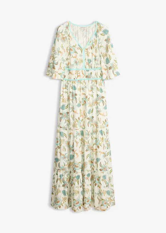 Robe longue et fluide en viscose, bonprix