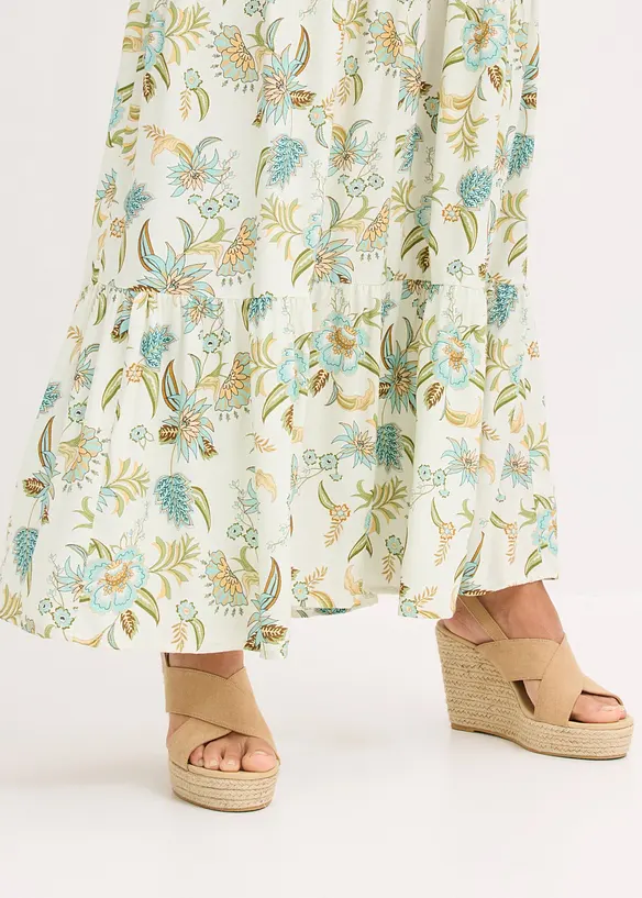 Robe longue et fluide en viscose, bonprix