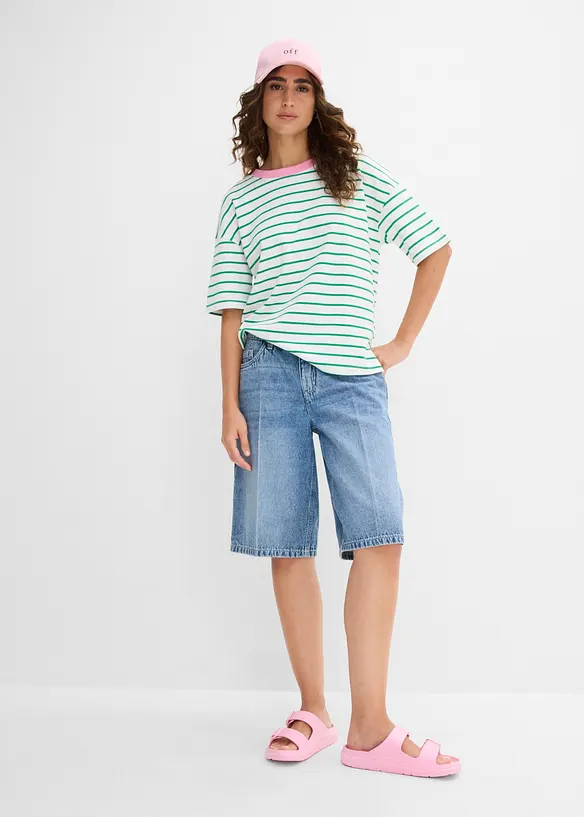 T-shirt oversize 100% coton, bonprix