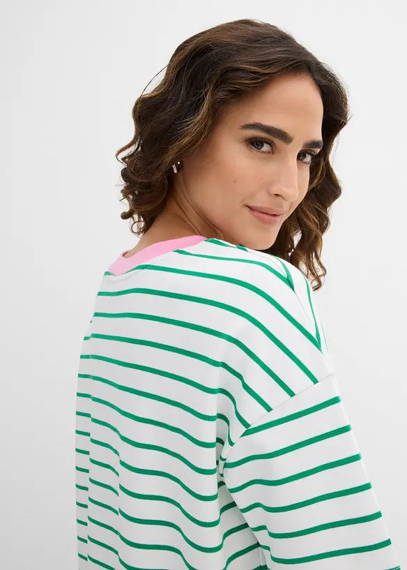 T-shirt oversize 100% coton, bonprix
