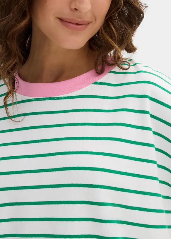 T-shirt oversize 100% coton, bonprix