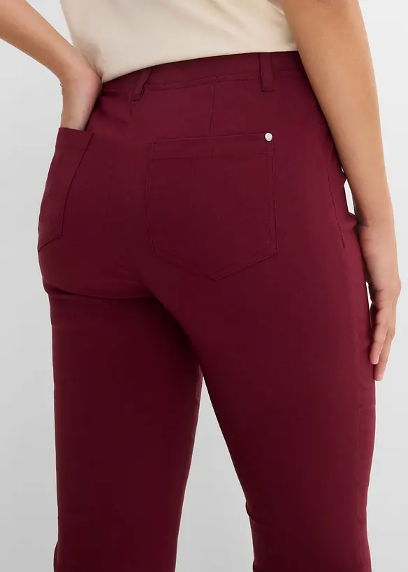 Pantalon extensible &agrave; taille &eacute;lastiqu&eacute;e, bonprix