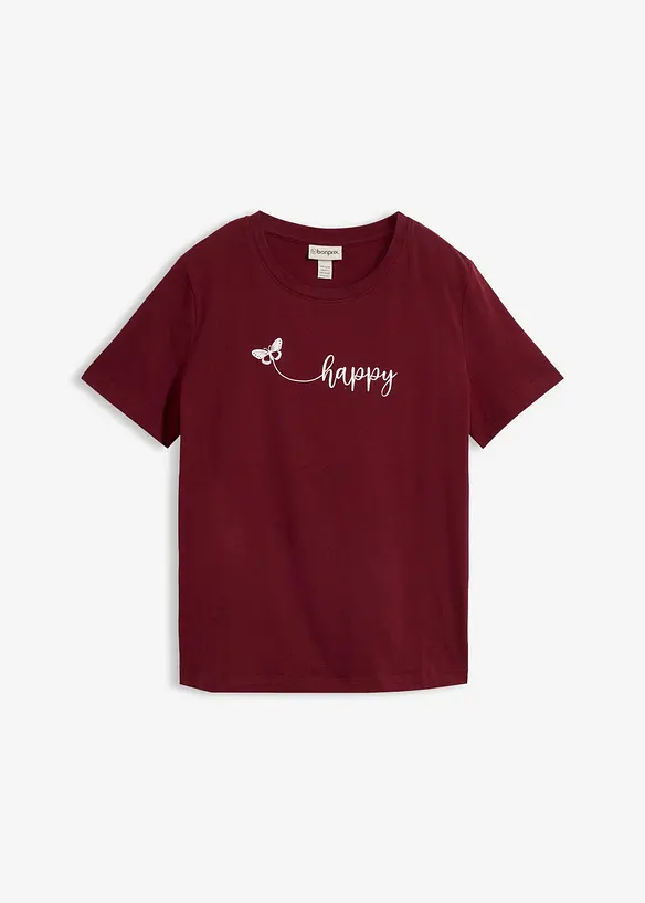 T-Shirt aus reiner Baumwolle, bonprix