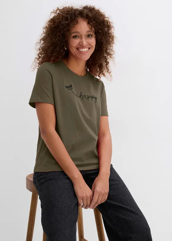 T-shirt 100% coton, bonprix