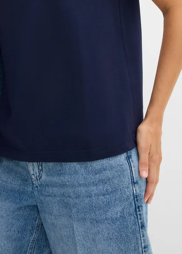 T-Shirt aus reiner Baumwolle, bonprix