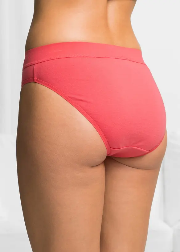 Slip mit weicher Baumwolle (10er Pack), bonprix