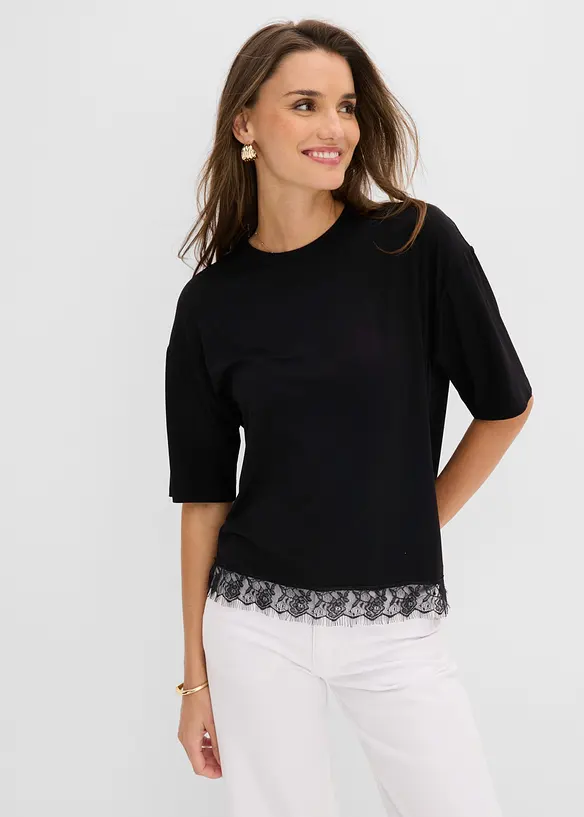 Shirt aus softer Viskose, bonprix