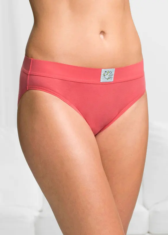 Slip mit weicher Baumwolle (10er Pack), bonprix