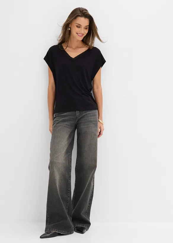Shirt aus softer Viskose, bonprix