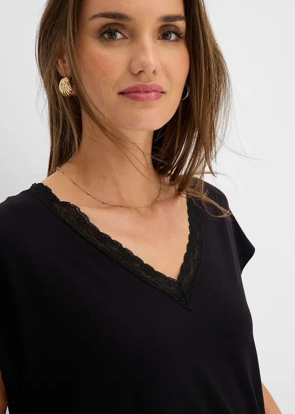 Shirt aus softer Viskose, bonprix