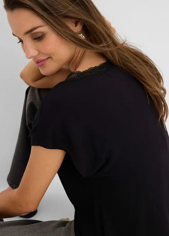 Shirt aus softer Viskose, bonprix