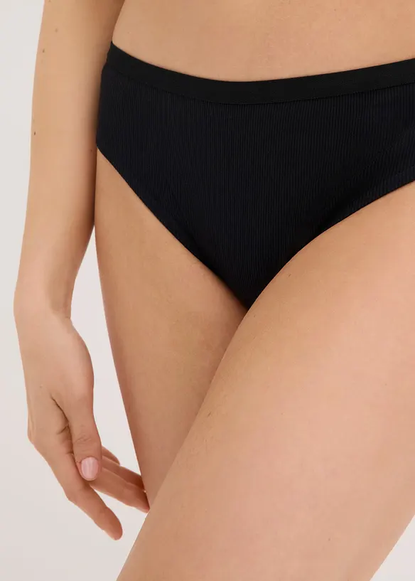 Lot de 7 slips en coton c&ocirc;tel&eacute;, bonprix