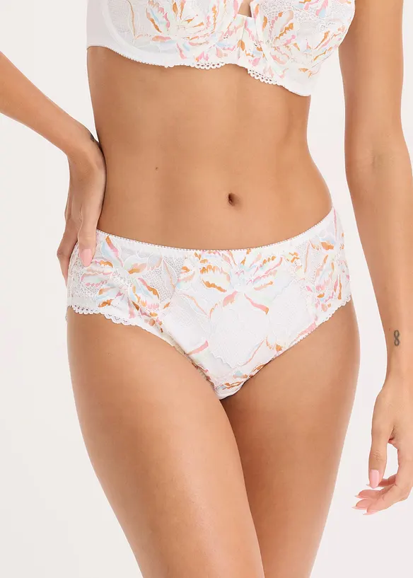 Slip maxi avec dentelle, bonprix