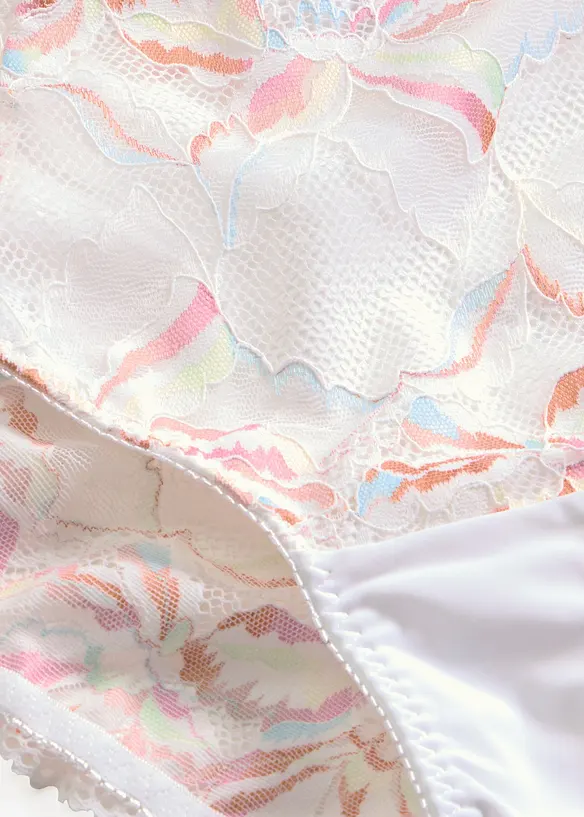 Slip maxi avec dentelle, bonprix
