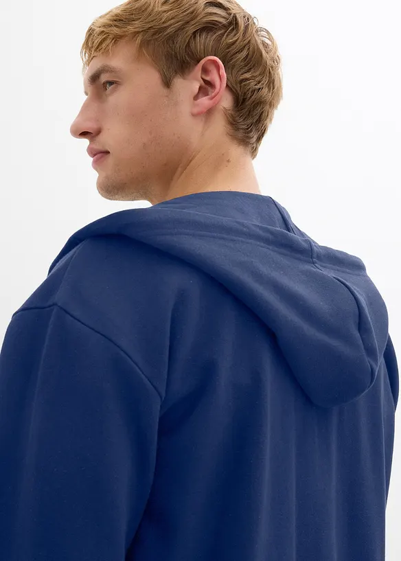 Kapuzen-Sweatjacke in Loose Fit, bonprix