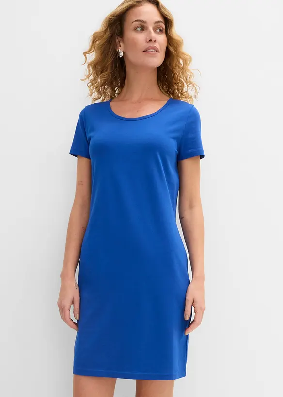 Jerseykleid aus Bio-Baumwolle mit Stretch, bonprix