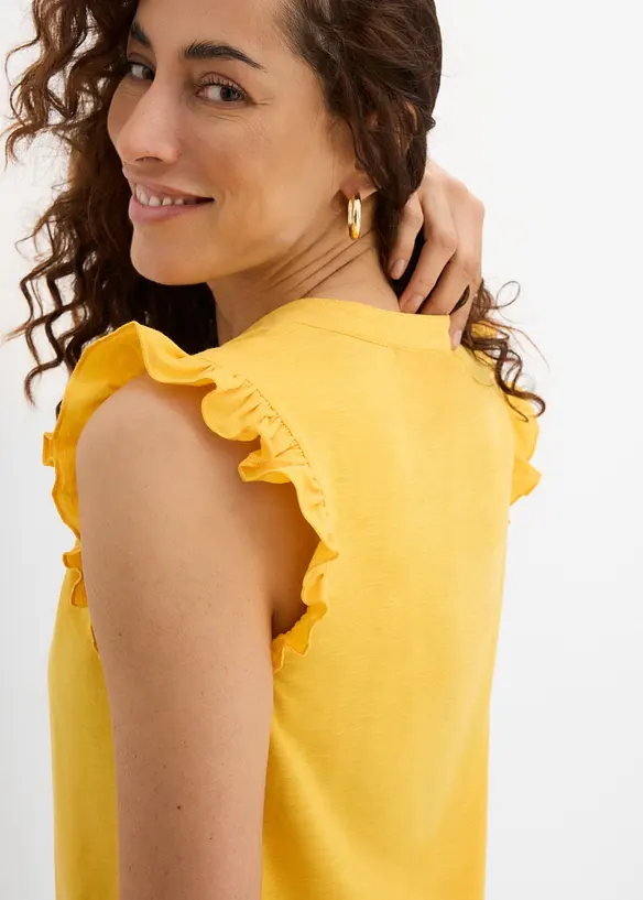 Top &agrave; dentelle, bonprix
