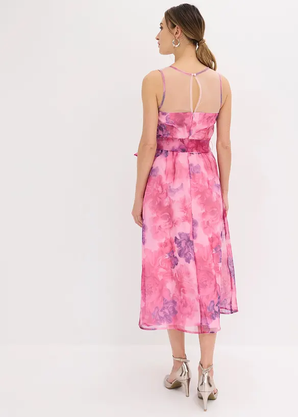 Robe midi en tulle d&eacute;licat, bonprix