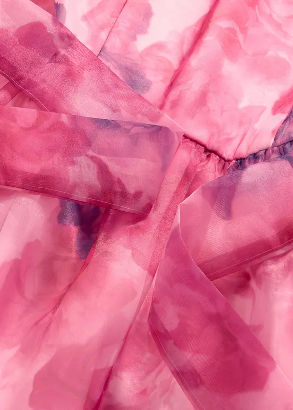 Robe midi en tulle d&eacute;licat, bonprix