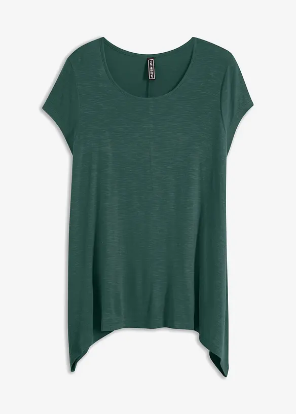 T-shirt &agrave; base asym&eacute;trique, bonprix