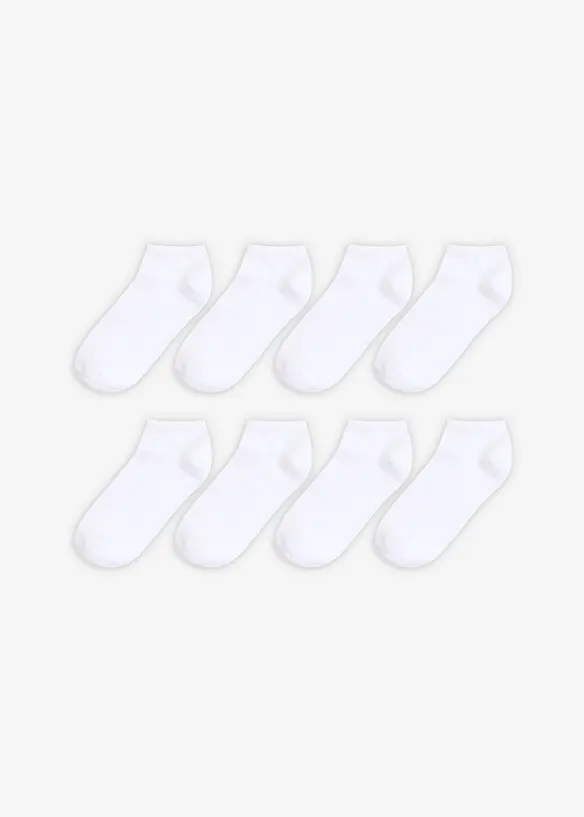 Lot de 8 paires de chaussettes courtes, bonprix