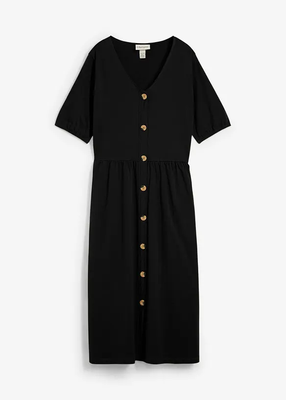 Midikleid aus reiner Baumwolle, bonprix