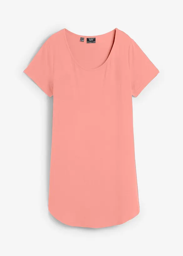 T-shirt long en viscose douce, bonprix