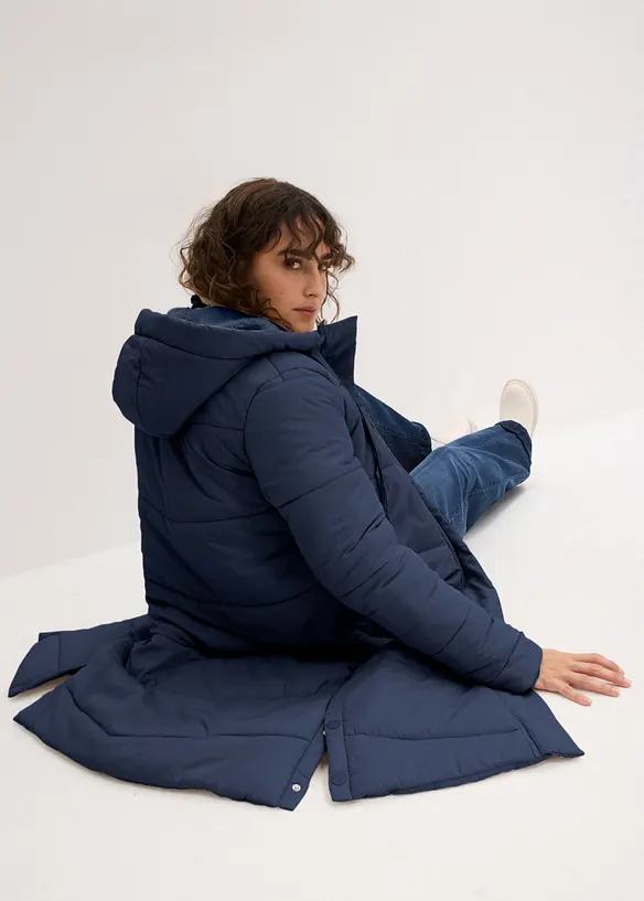 Doudoune avec capuche doubl&eacute;e sherpa, bonprix