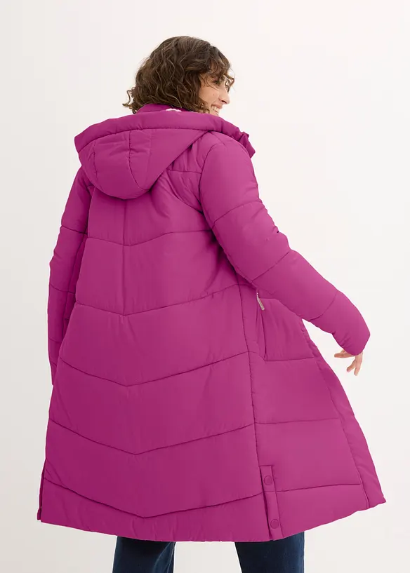 Doudoune avec capuche doubl&eacute;e sherpa, bonprix