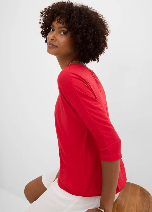 Oversize-Shirt aus Viskose-Mix, bonprix