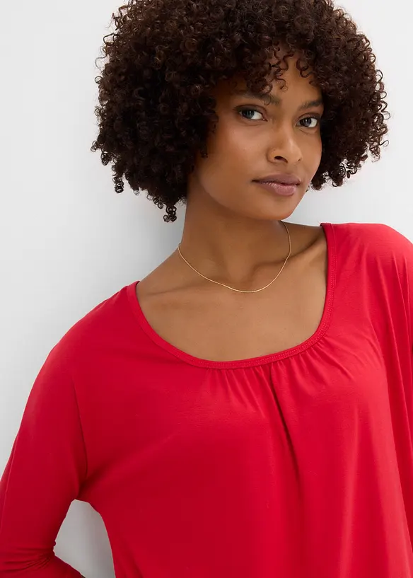 Oversize-Shirt aus Viskose-Mix, bonprix