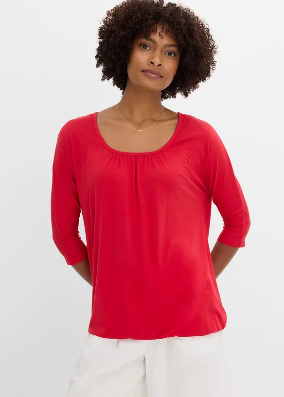 Oversize-Shirt aus Viskose-Mix, bonprix