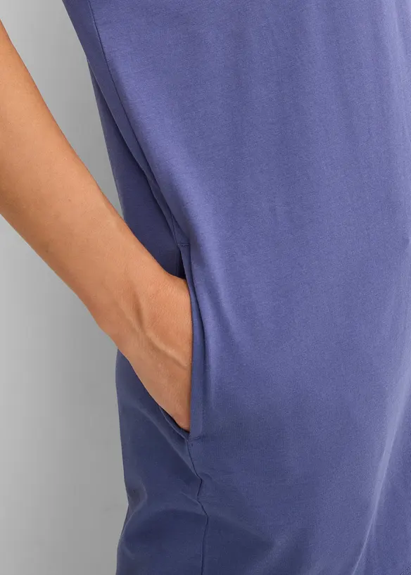 T-shirt long 100% coton, bonprix
