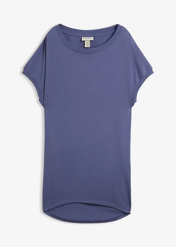 T-shirt long 100% coton, bonprix