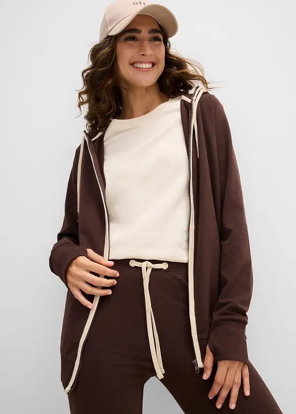 Surv&ecirc;tement en coton extensible (ens. 2 pces), bonprix
