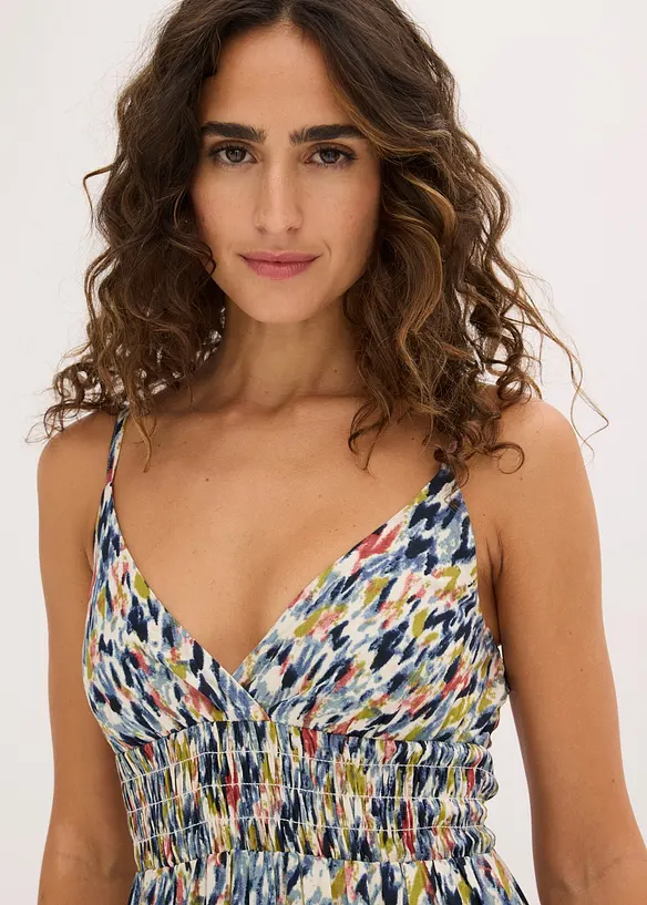 Maxikleid aus flie&szlig;ender Viskose, bonprix