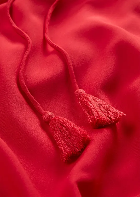 Hemdblusenkleid aus flie&szlig;ender Viscose, bonprix