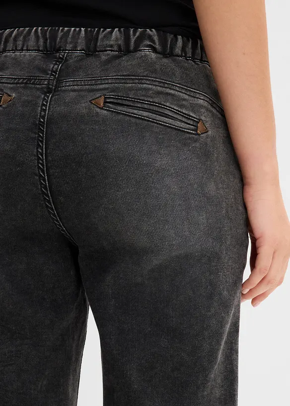 Jegging taille mi-haute, extensible, bonprix