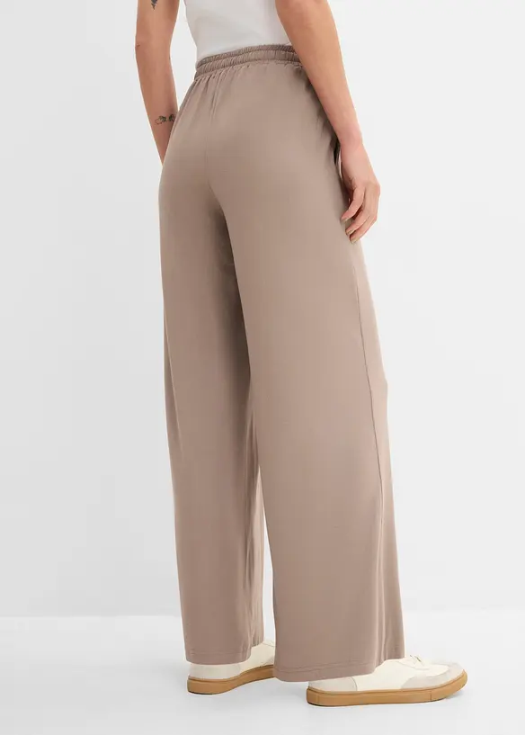 Jersey-Hose aus flie&szlig;ender Viskose, bonprix
