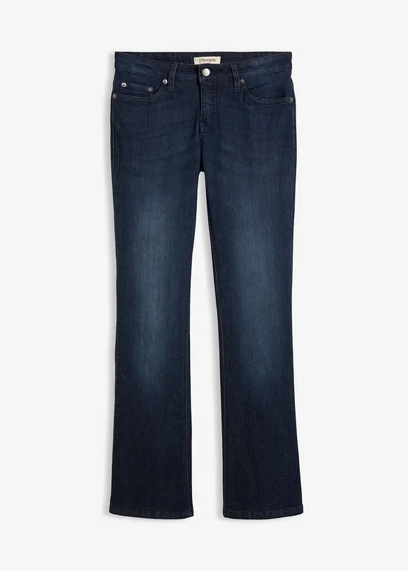 Bootcut-Jeans Mid Waist, Stretch, bonprix