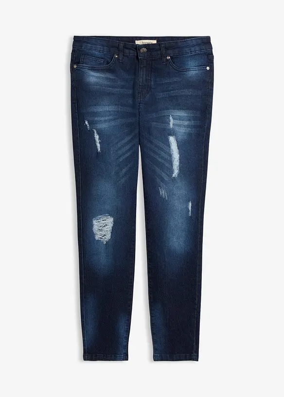 Jean skinny taille mi-haute, stretch, bonprix